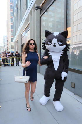 Amy Sedaris at ABC Studios New York NY April 16: Aubrey Plaza is seen arriving at ABC Studios for a morning show appearance on April 16, 2026 in New York City. Credit Provider: Chris Gonzalez AdMedia EDITORIAL USE ONLY  Copyright: xx AdMediax admphotostwo982557