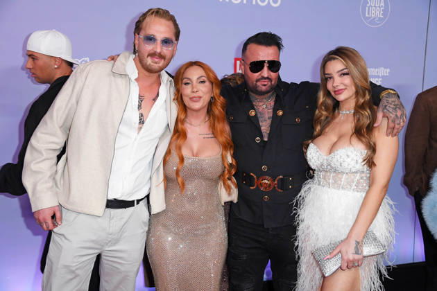 Tara Tabitha mit Freund Dennis Lodi, Cosimo Citiolo mit Freundin Nathalie Gaus - DIE REALITY AWARDS 2026 im Maritim Hotel in Bonn am 16.04.2026
