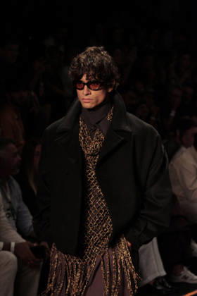 RIO DE JANEIRO, RJ - 16.04.2026: RIO FASHION WEEK 2026 - Fashion show by the brand HANDRED, on the second day of Rio Fashion Week, at Pier Maua, Rio de Janeiro. x2926565x  CarlosxEliasxJunior