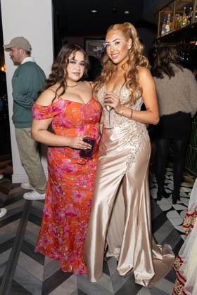 The Apprentice 2026, held at Amazing Grace in London - 16 Apr 2026 (L-R), Karishma Vijay, winner of the 20th series of The Apprentice and The Apprentice finalist, Pascha Myhill at the final show Watch Party with other contestants from the show, held at Amazing Grace. London United Kingdom Copyright: xPhilxLewisx xSOPAxImagesx KarishmaVijayPaschaMyhill-8965