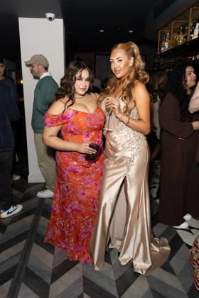 The Apprentice 2026, held at Amazing Grace in London - 16 Apr 2026 (L-R), Karishma Vijay, winner of the 20th series of The Apprentice and The Apprentice finalist, Pascha Myhill at the final show Watch Party with other contestants from the show, held at Amazing Grace. London United Kingdom Copyright: xPhilxLewisx xSOPAxImagesx KarishmaVijayPaschaMyhill-8970