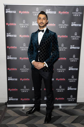 The Apprentice 2026, held at Amazing Grace in London - 16 Apr 2026 Rajan Gill, attends a final show Watch Party with other contestants from The Apprentice 2026, held at Amazing Grace. London United Kingdom Copyright: xPhilxLewisx xSOPAxImagesx RajanGill-8706