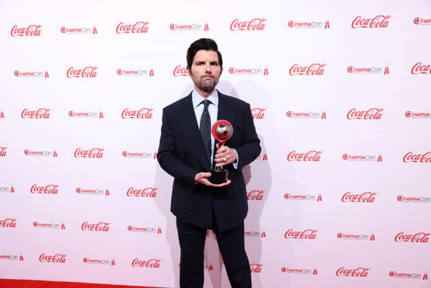 April 16, 2026, Las Vegas, Nevada, USA: Actor ADAM SCOTT on the red carpet of the Big Screen Achievement Awards at the 2025 CinemaCon at Caesar s Palace in Las Vegas, Nevada. Las Vegas USA - ZUMAg247 20260416_znp_g247_018 Copyright: xGagexSkidmorex