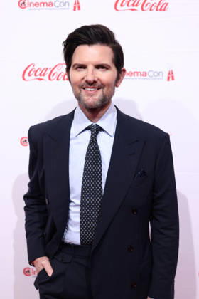 April 16, 2026, Las Vegas, Nevada, USA: Actor ADAM SCOTT on the red carpet of the Big Screen Achievement Awards at the 2025 CinemaCon at Caesar s Palace in Las Vegas, Nevada. Las Vegas USA - ZUMAg247 20260416_znp_g247_014 Copyright: xGagexSkidmorex