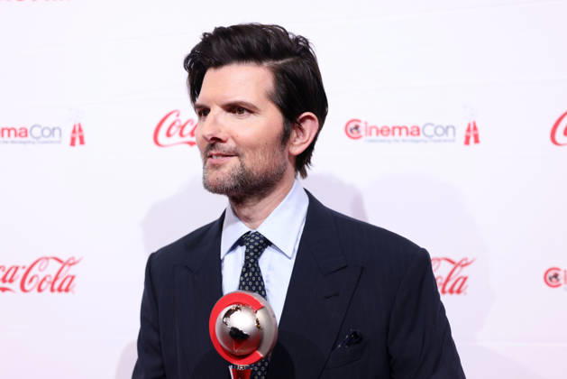 April 16, 2026, Las Vegas, Nevada, USA: Actor ADAM SCOTT on the red carpet of the Big Screen Achievement Awards at the 2025 CinemaCon at Caesar s Palace in Las Vegas, Nevada. Las Vegas USA - ZUMAg247 20260416_znp_g247_016 Copyright: xGagexSkidmorex