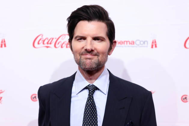 April 16, 2026, Las Vegas, Nevada, USA: Actor ADAM SCOTT on the red carpet of the Big Screen Achievement Awards at the 2025 CinemaCon at Caesar s Palace in Las Vegas, Nevada. Las Vegas USA - ZUMAg247 20260416_znp_g247_015 Copyright: xGagexSkidmorex