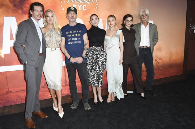 Ali Larter, Demi Moore, Billy Bob Thornton, Michelle Randolph, Paulina Chávez, Sam Elliott, Jacob Lofland at arrivals for Emmy FYC Official Screening of LANDMAN, Saban Media Center, North Hollywood, Los Angeles, CA, April 16, 2026. Photo By: Elizabeth Goodenough Everett Collection Emmy FYC Official Screening of LANDMAN PUBLICATIONXNOTxINxCANxCHNxFRAxITAxJPNxNORxPOLxRUSxESPxUKxUSA