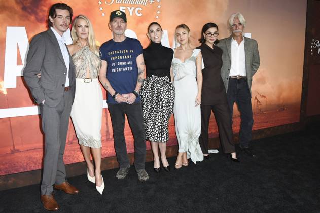 Ali Larter, Demi Moore, Billy Bob Thornton, Michelle Randolph, Paulina Chávez, Sam Elliott, Jacob Lofland at arrivals for Emmy FYC Official Screening of LANDMAN, Saban Media Center, North Hollywood, Los Angeles, CA, April 16, 2026. Photo By: Elizabeth Goodenough Everett Collection Emmy FYC Official Screening of LANDMAN PUBLICATIONXNOTxINxCANxCHNxFRAxITAxJPNxNORxPOLxRUSxESPxUKxUSA