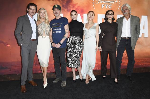 Ali Larter, Demi Moore, Billy Bob Thornton, Michelle Randolph, Paulina Chávez, Sam Elliott, Jacob Lofland at arrivals for Emmy FYC Official Screening of LANDMAN, Saban Media Center, North Hollywood, Los Angeles, CA, April 16, 2026. Photo By: Elizabeth Goodenough Everett Collection Emmy FYC Official Screening of LANDMAN PUBLICATIONXNOTxINxCANxCHNxFRAxITAxJPNxNORxPOLxRUSxESPxUKxUSA
