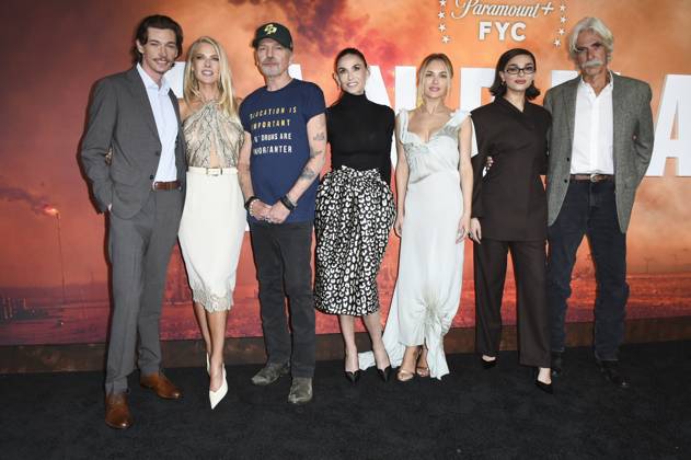 Ali Larter, Demi Moore, Billy Bob Thornton, Michelle Randolph, Paulina Chávez, Sam Elliott, Jacob Lofland at arrivals for Emmy FYC Official Screening of LANDMAN, Saban Media Center, North Hollywood, Los Angeles, CA, April 16, 2026. Photo By: Elizabeth Goodenough Everett Collection Emmy FYC Official Screening of LANDMAN PUBLICATIONXNOTxINxCANxCHNxFRAxITAxJPNxNORxPOLxRUSxESPxUKxUSA
