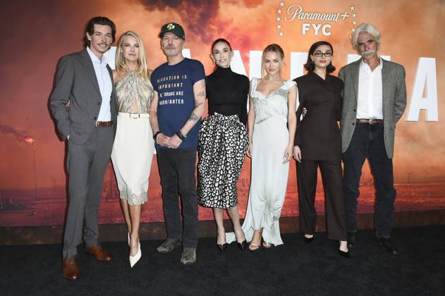 Ali Larter, Demi Moore, Billy Bob Thornton, Michelle Randolph, Paulina Chávez, Sam Elliott, Jacob Lofland at arrivals for Emmy FYC Official Screening of LANDMAN, Saban Media Center, North Hollywood, Los Angeles, CA, April 16, 2026. Photo By: Elizabeth Goodenough Everett Collection Emmy FYC Official Screening of LANDMAN PUBLICATIONXNOTxINxCANxCHNxFRAxITAxJPNxNORxPOLxRUSxESPxUKxUSA