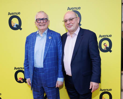 Christopher Biggins and Neil Sinclair attend Avenue Q press night at the Shaftesbury Theatre in London, UK on 16th April 2026 Christopher Biggins and Neil Sinclair attend Avenue Q press night at the Shaftesbury Theatre in London, UK on 16th April 2026, Credit:Manuela Langotsch Avalon United Kingdom, London, Shaftesbury Theatre  Copyright: xManuelaxLangotschx xAvalonx 1091940842