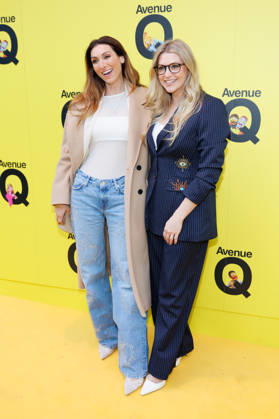 Luisa Zissman and Anna Williamson attend Avenue Q press night at the Shaftesbury Theatre in London, UK on 16th April 2026 Luisa Zissman and Anna Williamson attend Avenue Q press night at the Shaftesbury Theatre in London, UK on 16th April 2026, Credit:Manuela Langotsch Avalon United Kingdom, London, Shaftesbury Theatre  Copyright: xManuelaxLangotschx xAvalonx 1091941124