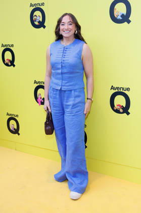 Sydnie Christmas attends Avenue Q press night at the Shaftesbury Theatre in London, UK on 16th April 2026 Sydnie Christmas attends Avenue Q press night at the Shaftesbury Theatre in London, UK on 16th April 2026, Credit:Manuela Langotsch Avalon United Kingdom, London, Shaftesbury Theatre  Copyright: xManuelaxLangotschx xAvalonx 1091941365
