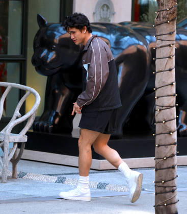Charles Melton Out - NYC Actor Charles Melton smiles and in a good spirit outside a hotel in Soho, New York, NY on April 16, 2026. Photo by Dylan Travis ABACAPRESS.COM New York City NY United States  Copyright: xDylanxTravis ABACAx