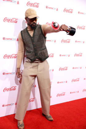 April 16, 2026, Las Vegas, Nevada, USA: LAKEITH STANFIELD on the red carpet of the Big Screen Achievement Awards at the 2025 CinemaCon at Caesar s Palace in Las Vegas, Nevada. Las Vegas USA - ZUMAg247 20260416_znp_g247_039 Copyright: xGagexSkidmorex