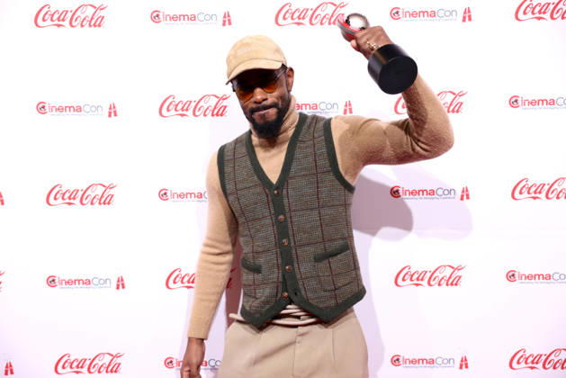 April 16, 2026, Las Vegas, Nevada, USA: LAKEITH STANFIELD on the red carpet of the Big Screen Achievement Awards at the 2025 CinemaCon at Caesar s Palace in Las Vegas, Nevada. Las Vegas USA - ZUMAg247 20260416_znp_g247_036 Copyright: xGagexSkidmorex