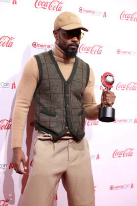 April 16, 2026, Las Vegas, Nevada, USA: LAKEITH STANFIELD on the red carpet of the Big Screen Achievement Awards at the 2025 CinemaCon at Caesar s Palace in Las Vegas, Nevada. Las Vegas USA - ZUMAg247 20260416_znp_g247_038 Copyright: xGagexSkidmorex