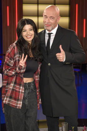 Rosemondy und Der Graf bei der Aufzeichnung der WDR-Talkshow Kölner Treff im WDR Studio BS 3. Köln, 16.04.2026