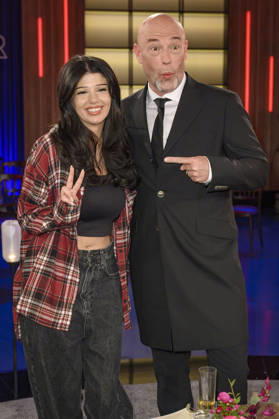Rosemondy und Der Graf bei der Aufzeichnung der WDR-Talkshow Kölner Treff im WDR Studio BS 3. Köln, 16.04.2026