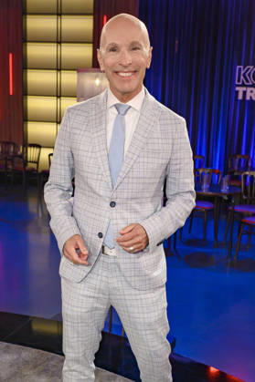 Michael Begasse bei der Aufzeichnung der WDR-Talkshow Kölner Treff im WDR Studio BS 3. Köln, 16.04.2026