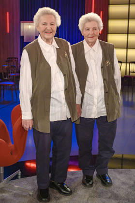 Annegret Miunske und Bärbel Sperling bei der Aufzeichnung der WDR-Talkshow Kölner Treff im WDR Studio BS 3. Köln, 16.04.2026