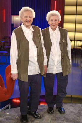 Annegret Miunske und Bärbel Sperling bei der Aufzeichnung der WDR-Talkshow Kölner Treff im WDR Studio BS 3. Köln, 16.04.2026