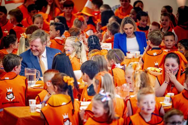 ZEEWOLDE - King Willem-Alexander will give the starting signal for the King s Games during the national opening at public primary school Panta Rhei and ICB Kaleidoscoop in Zeewolde. Traditionally, the King s Games start with the joint King s Breakfast. Subsequently, the King will open the games and visit various sports and games activities. ROBIN UTRECHT ANP netherlands out - belgium out  Copyright: xx x555999674x originalFilename: 555999674.jpg