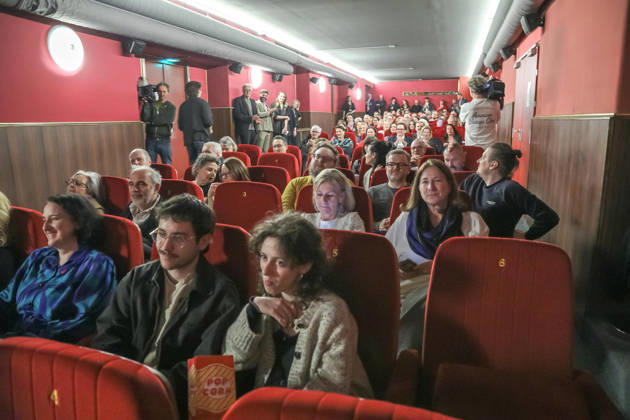 16.04.2026, Bellaria Kino, BELLARIA KINO ERÖFFNUNG, Umbau- u. Modernisierungen des Bellaria Kino im Bild: Stimmung u Übersicht, -im Kino Saal, BELLARIA KINO ERÖFFNUNG