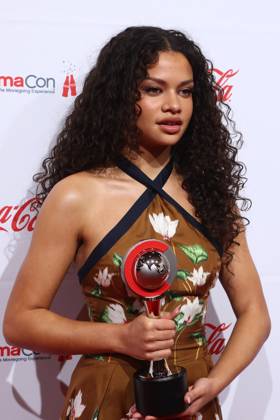 Catherine Lagaaia (Rising Star of 2026) at arrivals for CinemaCon 2026 Big Screen Achievement Awards, OMNIA Nightclub, The Dolby Colosseum, Caesars Palace, Las Vegas, NV, April 16, 2026. Photo By: JA Everett Collection CinemaCon 2026 Big Screen Achievement Awards PUBLICATIONXNOTxINxCANxCHNxFRAxITAxJPNxNORxPOLxRUSxESPxUKxUSA