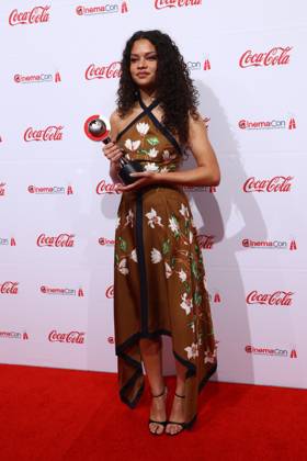 Catherine Lagaaia (Rising Star of 2026) at arrivals for CinemaCon 2026 Big Screen Achievement Awards, OMNIA Nightclub, The Dolby Colosseum, Caesars Palace, Las Vegas, NV, April 16, 2026. Photo By: JA Everett Collection CinemaCon 2026 Big Screen Achievement Awards PUBLICATIONXNOTxINxCANxCHNxFRAxITAxJPNxNORxPOLxRUSxESPxUKxUSA