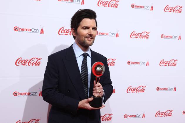 Adam Scott at arrivals for CinemaCon 2026 Big Screen Achievement Awards, OMNIA Nightclub, The Dolby Colosseum, Caesars Palace, Las Vegas, NV, April 16, 2026. Photo By: JA Everett Collection CinemaCon 2026 Big Screen Achievement Awards PUBLICATIONXNOTxINxCANxCHNxFRAxITAxJPNxNORxPOLxRUSxESPxUKxUSA