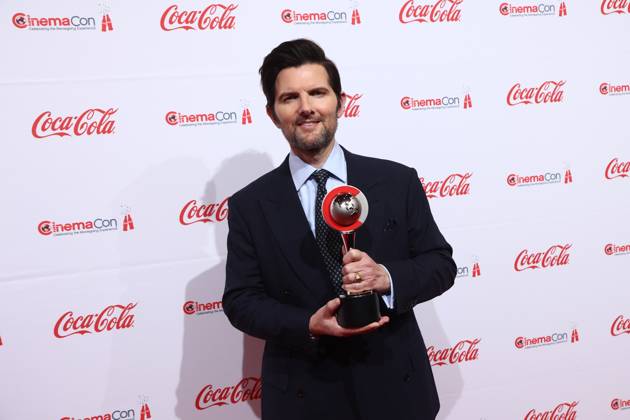 Adam Scott at arrivals for CinemaCon 2026 Big Screen Achievement Awards, OMNIA Nightclub, The Dolby Colosseum, Caesars Palace, Las Vegas, NV, April 16, 2026. Photo By: JA Everett Collection CinemaCon 2026 Big Screen Achievement Awards PUBLICATIONXNOTxINxCANxCHNxFRAxITAxJPNxNORxPOLxRUSxESPxUKxUSA