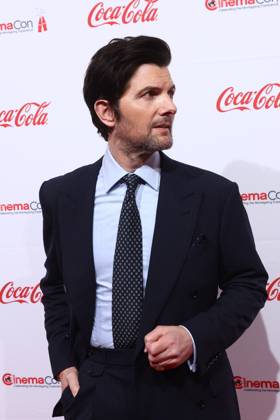 Adam Scott at arrivals for CinemaCon 2026 Big Screen Achievement Awards, OMNIA Nightclub, The Dolby Colosseum, Caesars Palace, Las Vegas, NV, April 16, 2026. Photo By: JA Everett Collection CinemaCon 2026 Big Screen Achievement Awards PUBLICATIONXNOTxINxCANxCHNxFRAxITAxJPNxNORxPOLxRUSxESPxUKxUSA