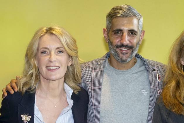 CNTV ¯WILDTIERE- Maria Furtwaengler Schauspielerin und Co-Gruenderin der MaLisa Stiftung mit Michel Abdollahi am 17.04.2026 in Hamburg beim Pessetermin der MaLisa Stiftung gemeinsam mit dem NABU Bundesverband in die Hamburger Botschaft der Wildtiere Hamburg Deutschland