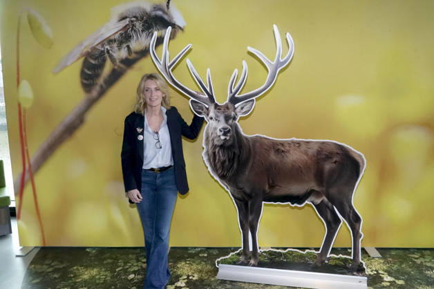 CNTV ¯WILDTIERE- Maria Furtwaengler Schauspielerin und Co-Gruenderin der MaLisa Stiftung am 17.04.2026 in Hamburg beim Pessetermin der MaLisa Stiftung gemeinsam mit dem NABU Bundesverband in die Hamburger Botschaft der Wildtiere Hamburg Deutschland