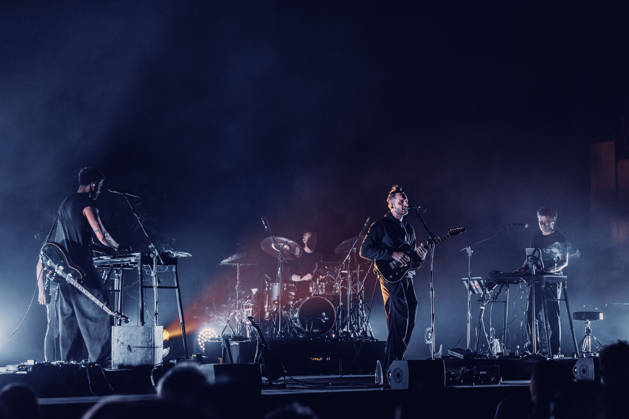 Music Concert - Apparat - A HUM OF MAYBE - TOUR 2026 Sascha Ring AKA Apparat and his band perform the A HUM OF MAYBE TOUR 2026 on April 16, 2026 at Auditorium Parco della Musica, Rome, Italy. Rome Auditorium Parco della Musica Italy Copyright: xEmanuelaxVertollix xLiveMediax LPM_2394974