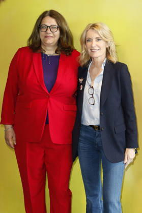 Johanna Langhof und Maria Furtwängler bei Kampangnen-Launch Natur schützen = Leben schützen. Worauf warten wir? 30 by 30 der MaLisa Stiftung und des NABU in der Botschaft der Wildtiere. Hamburg, 17.04.2026.