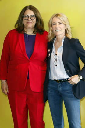 Johanna Langhof und Maria Furtwängler bei Kampangnen-Launch Natur schützen = Leben schützen. Worauf warten wir? 30 by 30 der MaLisa Stiftung und des NABU in der Botschaft der Wildtiere. Hamburg, 17.04.2026.