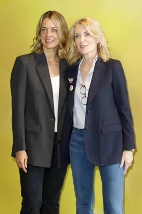 Jessy Wellmer und Maria Furtwängler bei Kampangnen-Launch Natur schützen = Leben schützen. Worauf warten wir? 30 by 30 der MaLisa Stiftung und des NABU in der Botschaft der Wildtiere. Hamburg, 17.04.2026.