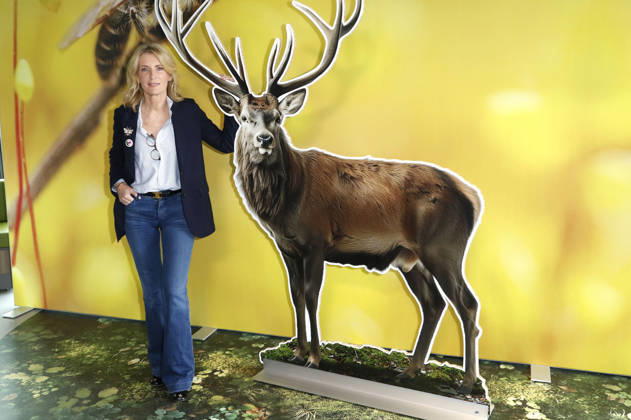 Maria Furtwängler bei Kampangnen-Launch Natur schützen = Leben schützen. Worauf warten wir? 30 by 30 der MaLisa Stiftung und des NABU in der Botschaft der Wildtiere. Hamburg, 17.04.2026.