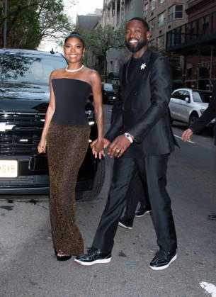 Outside the Tiffany Blue Book Hidden Garden launch Featuring: Gabrielle Union, Dwayne Wade Where: New York, New York, United States When: 16 Apr 2026 Credit: Janet Mayer INSTARimages.com EDITORIAL USE ONLY. NOT FOR USE BY NEWSPAPERS BASED IN THE UK. Copyright: xx instar55623854