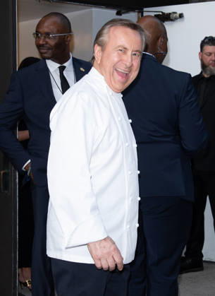 Outside the Tiffany Blue Book Hidden Garden launch Featuring: Daniel Boulud Where: New York, New York, United States When: 16 Apr 2026 Credit: Janet Mayer INSTARimages.com EDITORIAL USE ONLY. NOT FOR USE BY NEWSPAPERS BASED IN THE UK. Copyright: xx instar55623844