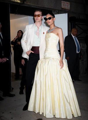Outside the Tiffany Blue Book Hidden Garden launch Featuring: Lucky Blue Smith, Nara Smith Where: New York, New York, United States When: 16 Apr 2026 Credit: Janet Mayer INSTARimages.com EDITORIAL USE ONLY. NOT FOR USE BY NEWSPAPERS BASED IN THE UK. Copyright: xx instar55623872