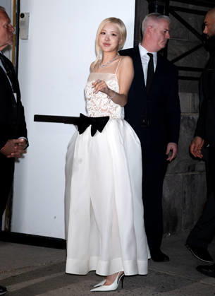 Outside the Tiffany Blue Book Hidden Garden launch Featuring: Roseanne Park Where: New York, New York, United States When: 16 Apr 2026 Credit: Janet Mayer INSTARimages.com EDITORIAL USE ONLY. NOT FOR USE BY NEWSPAPERS BASED IN THE UK. Copyright: xx instar55623874