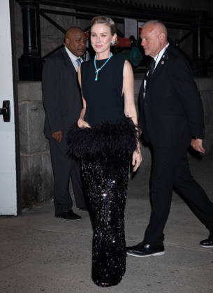 Outside the Tiffany Blue Book Hidden Garden launch Featuring: Naomi Watts Where: New York, New York, United States When: 16 Apr 2026 Credit: Janet Mayer INSTARimages.com EDITORIAL USE ONLY. NOT FOR USE BY NEWSPAPERS BASED IN THE UK. Copyright: xx instar55623877