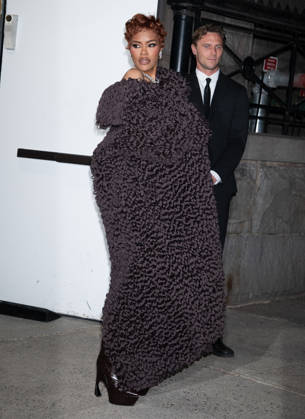 Outside the Tiffany Blue Book Hidden Garden launch Featuring: Teyana Taylor Where: New York, New York, United States When: 16 Apr 2026 Credit: Janet Mayer INSTARimages.com EDITORIAL USE ONLY. NOT FOR USE BY NEWSPAPERS BASED IN THE UK. Copyright: xx instar55623882