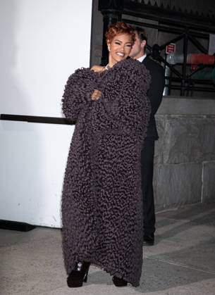 Outside the Tiffany Blue Book Hidden Garden launch Featuring: Teyana Taylor Where: New York, New York, United States When: 16 Apr 2026 Credit: Janet Mayer INSTARimages.com EDITORIAL USE ONLY. NOT FOR USE BY NEWSPAPERS BASED IN THE UK. Copyright: xx instar55623885