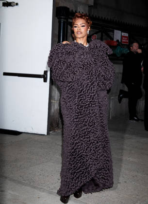 Outside the Tiffany Blue Book Hidden Garden launch Featuring: Teyana Taylor Where: New York, New York, United States When: 16 Apr 2026 Credit: Janet Mayer INSTARimages.com EDITORIAL USE ONLY. NOT FOR USE BY NEWSPAPERS BASED IN THE UK. Copyright: xx instar55623888