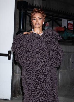 Outside the Tiffany Blue Book Hidden Garden launch Featuring: Teyana Taylor Where: New York, New York, United States When: 16 Apr 2026 Credit: Janet Mayer INSTARimages.com EDITORIAL USE ONLY. NOT FOR USE BY NEWSPAPERS BASED IN THE UK. Copyright: xx instar55623889